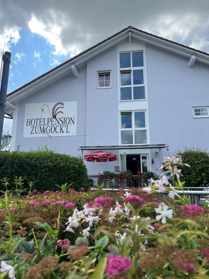 Hotelpension Zum Gockl Allershausen Esterno foto