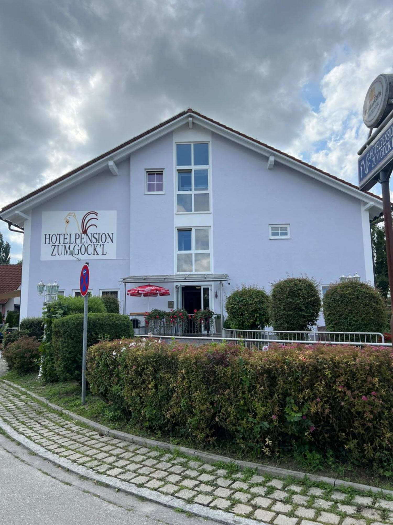 Hotelpension Zum Gockl Allershausen Esterno foto